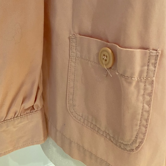 ** 3 FOR $35 DEAL + FREE SHIPPING **  JACOB 100% Cotton Pink Spring Swing Jacket - Picture 5 of 7